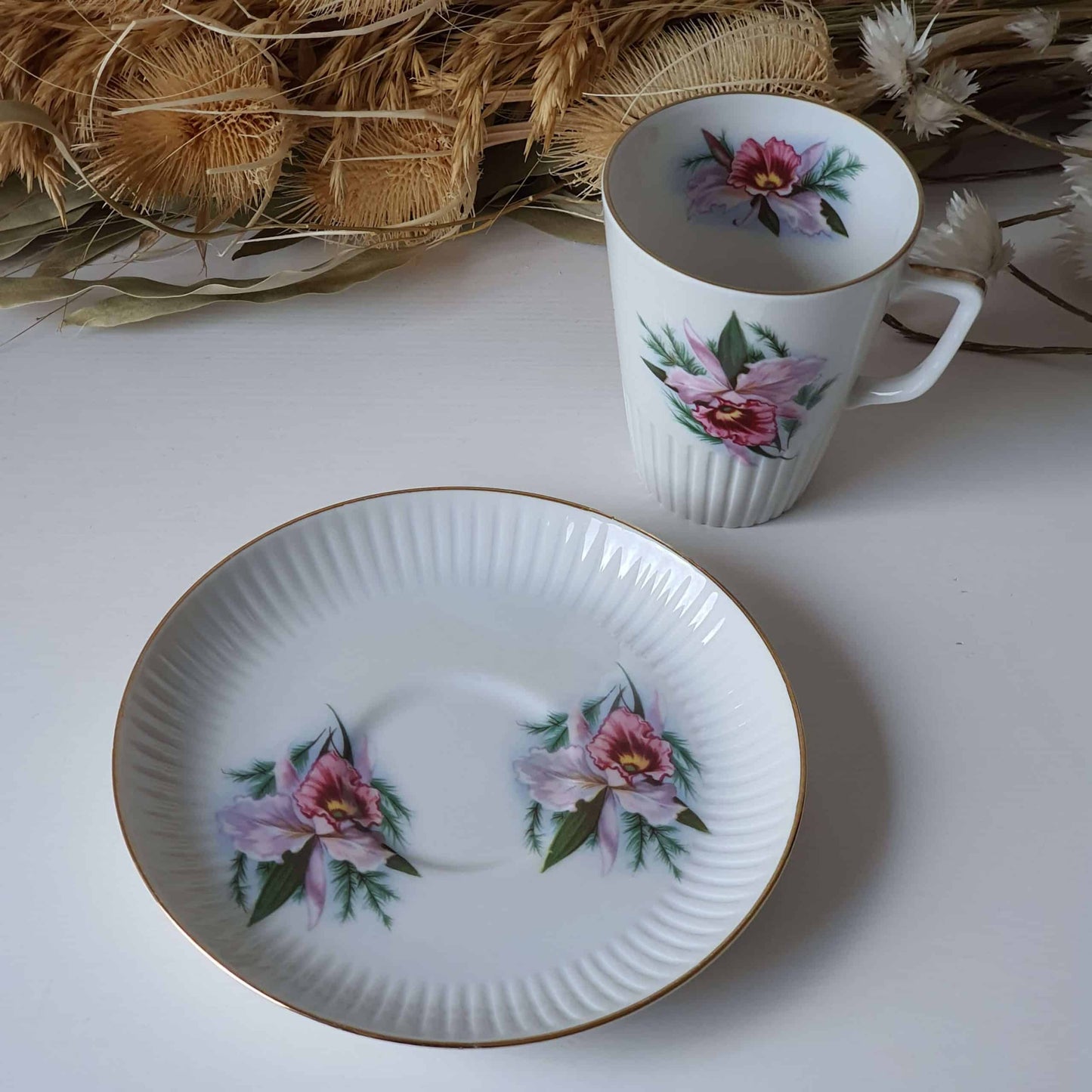 Geurkaarsen gegoten in Mosa Lila