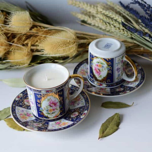 Geurkaarsen gegoten in Imari Japan