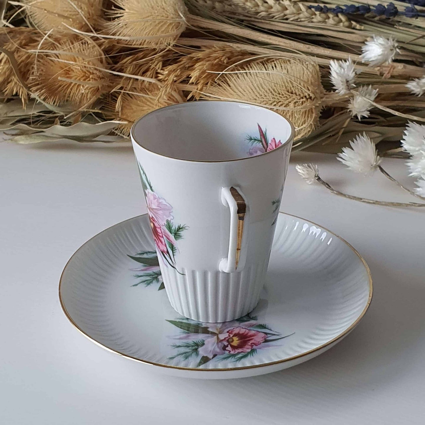 Geurkaarsen gegoten in Mosa Lila