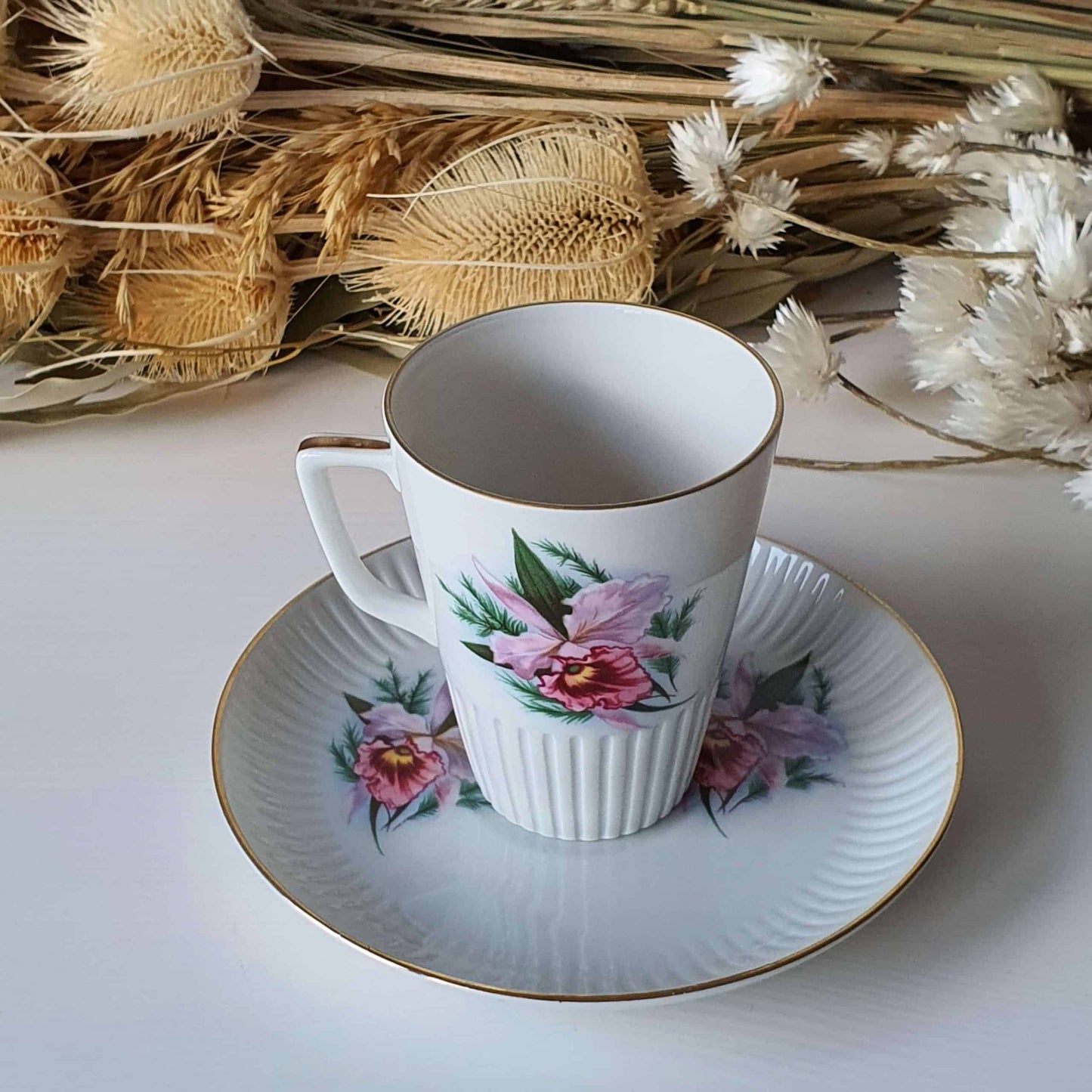 Geurkaarsen gegoten in Mosa Lila