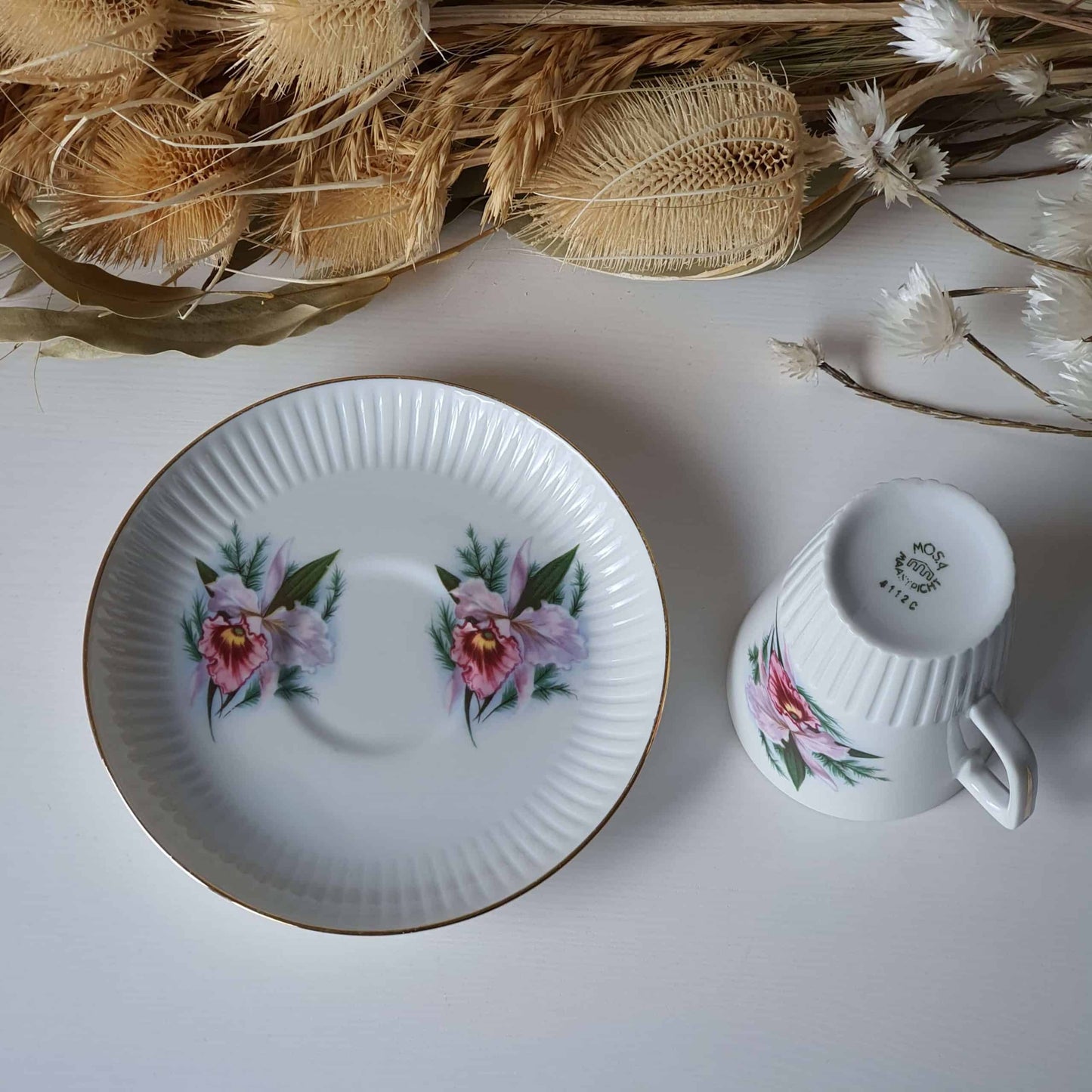 Geurkaarsen gegoten in Mosa Lila