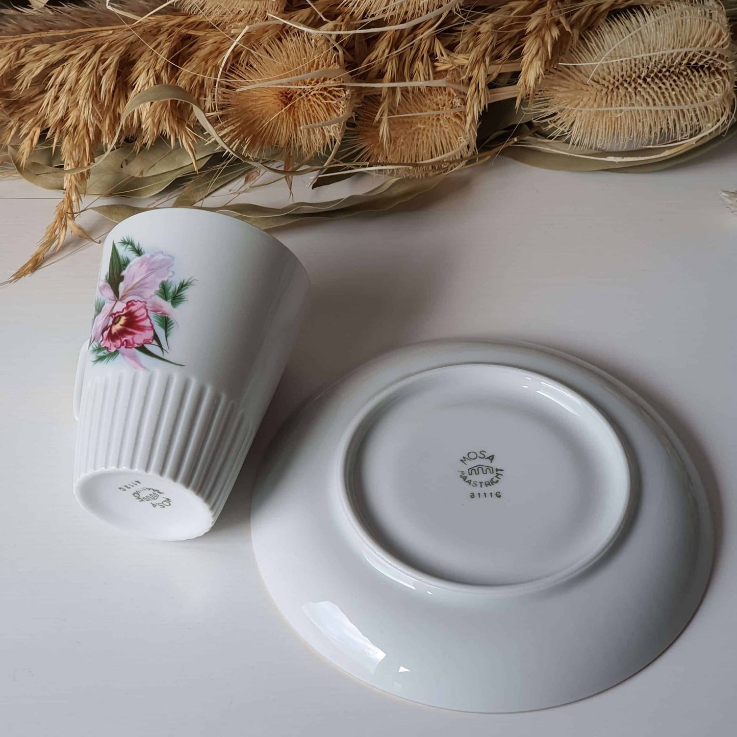 Geurkaarsen gegoten in Mosa Lila