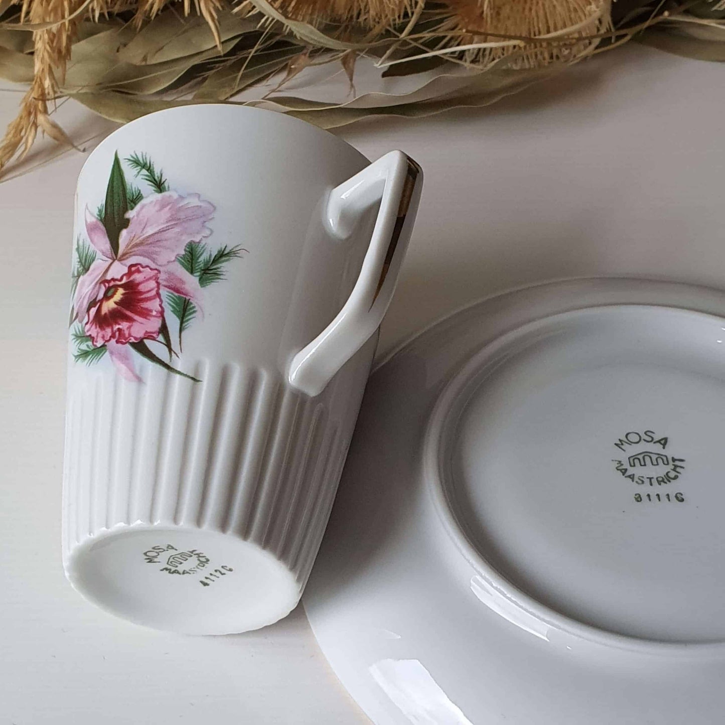 Geurkaarsen gegoten in Mosa Lila