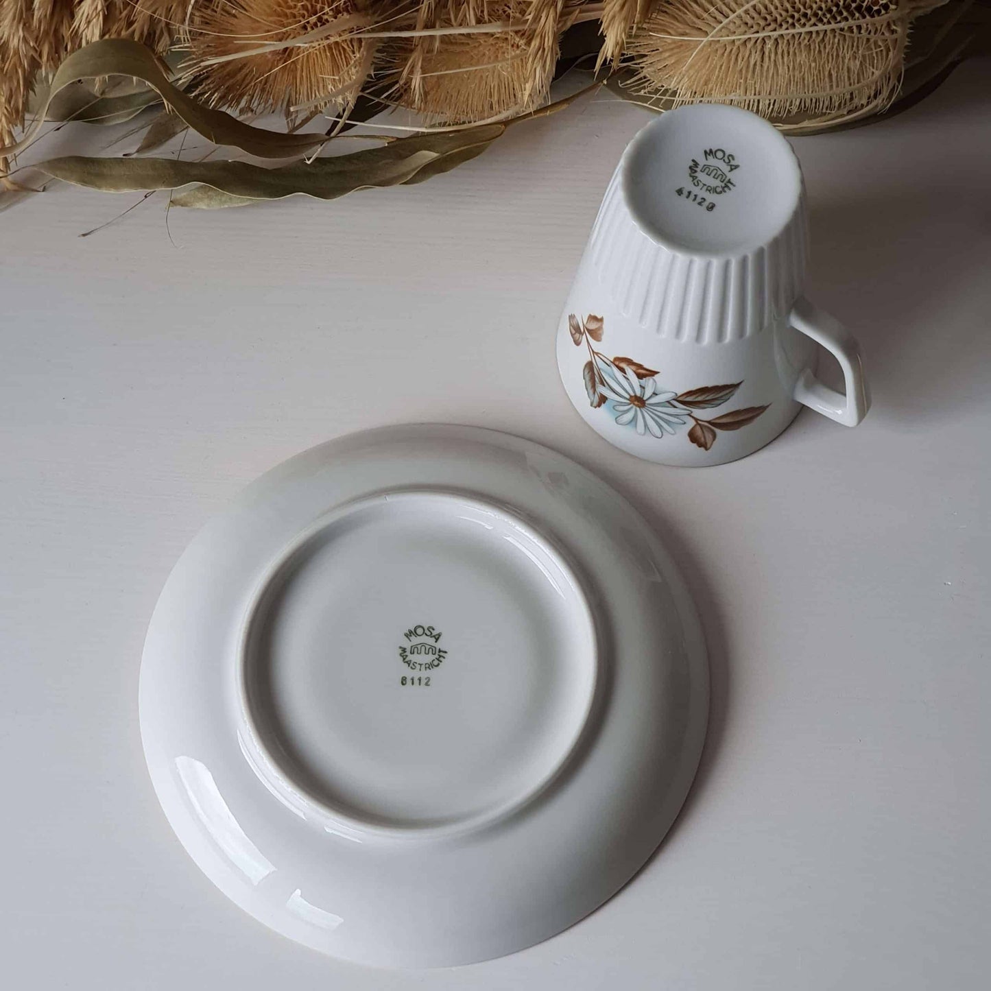 Geurkaarsen gegoten in Mosa Blue