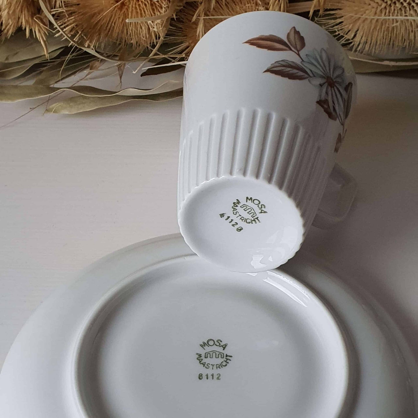 Geurkaarsen gegoten in Mosa Blue