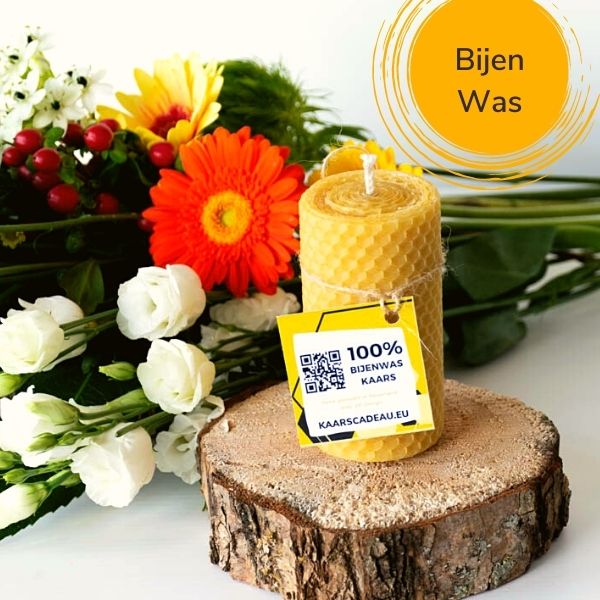 Stompkaars 6 x 10 cm - Bijenwas