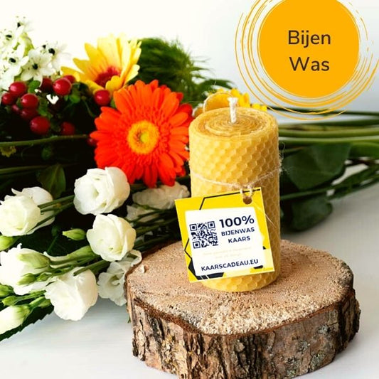 Stompkaars 6 x 10 cm - Bijenwas