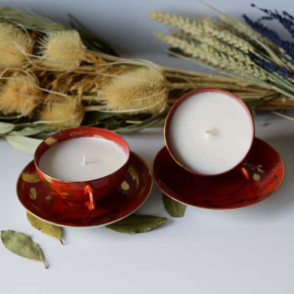 Geurkaarsen gegoten in Red China