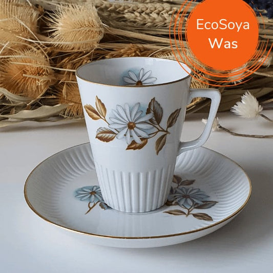 Geurkaarsen gegoten in Mosa Blue