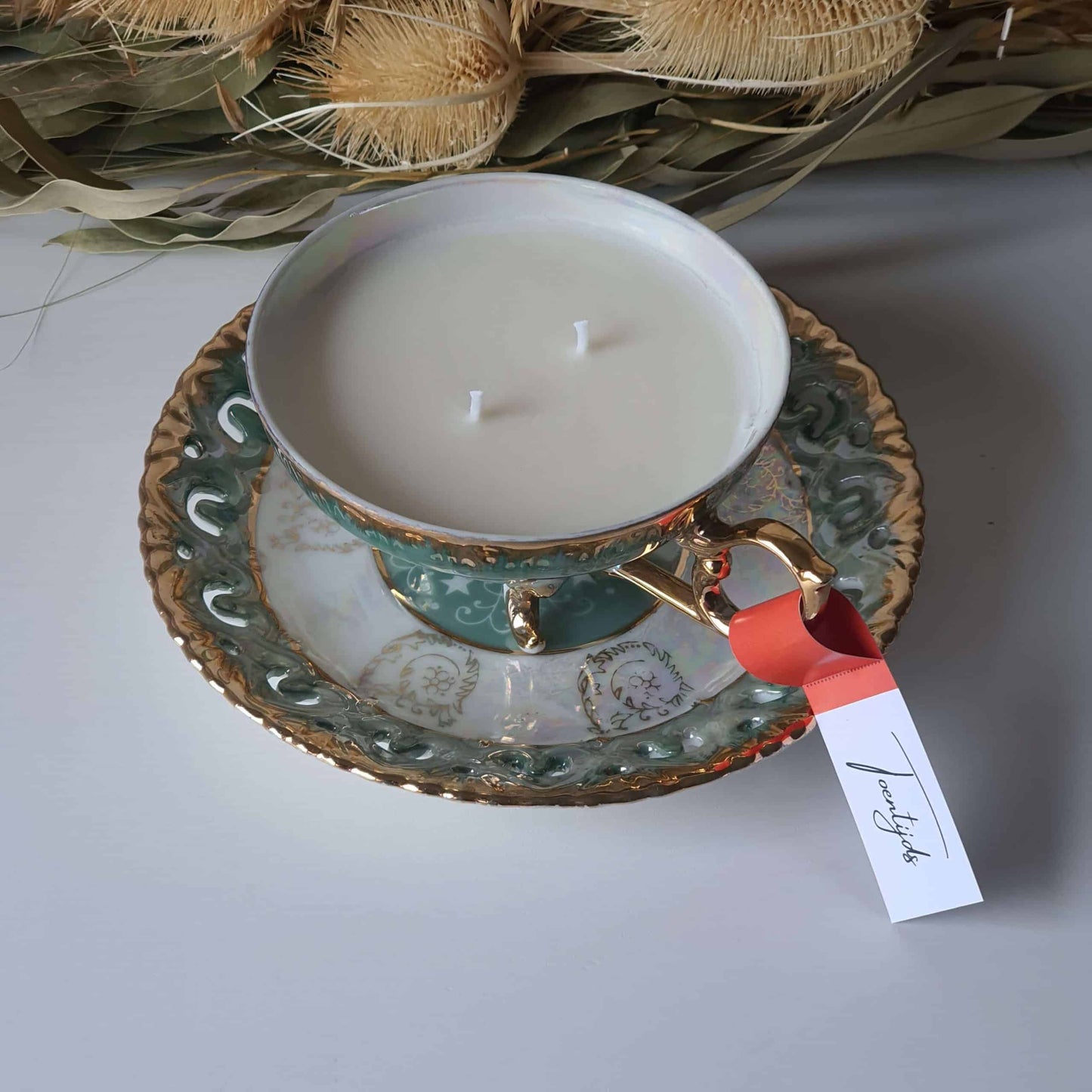 Geurkaarsen gegoten in Versailles Vert