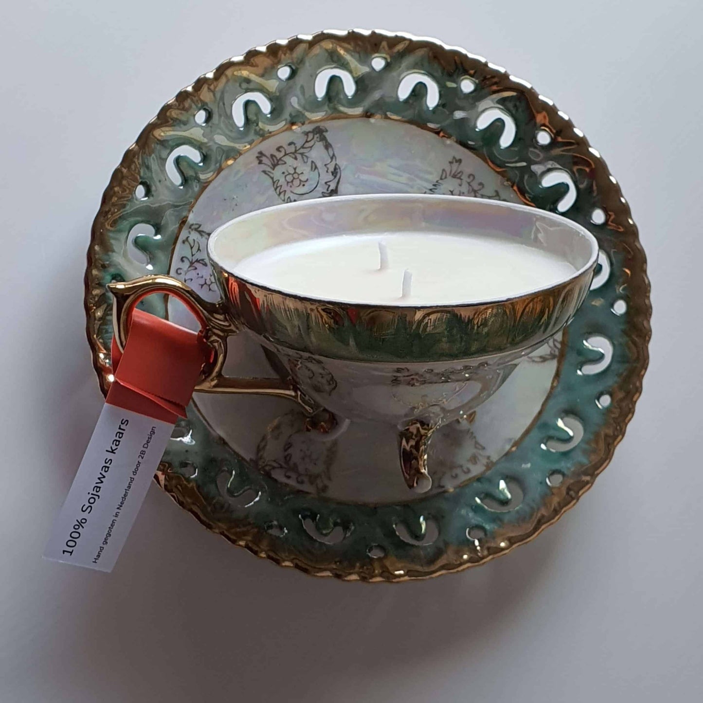 Geurkaarsen gegoten in Versailles Vert