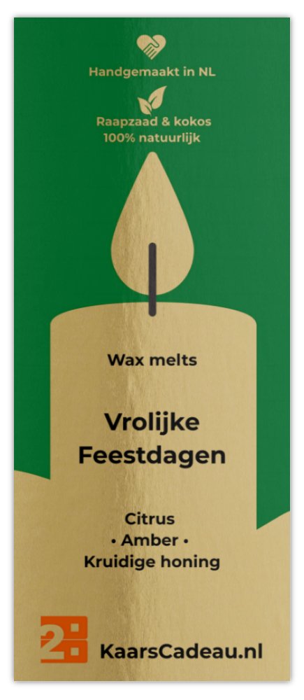 Vrolijke Feestdagen - 55g Wax Melts